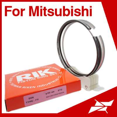 Piston ring for Mitsubishi S6N diesel generator engine