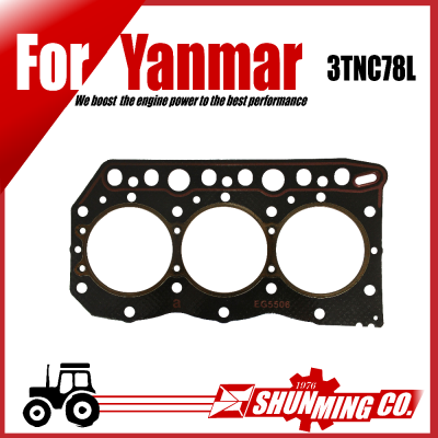 3TNC78L head gasket for Yanmar diesel forklift engine replacement parts