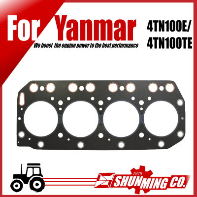 For Yanmar diesel tractor engine 4TN100E 4TN100TE graphite head gasket