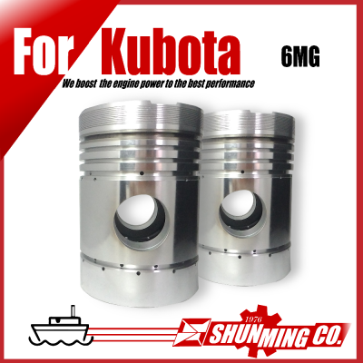 Made in Taiwan 6MG 145mm piston for Kubota marine diesel engine