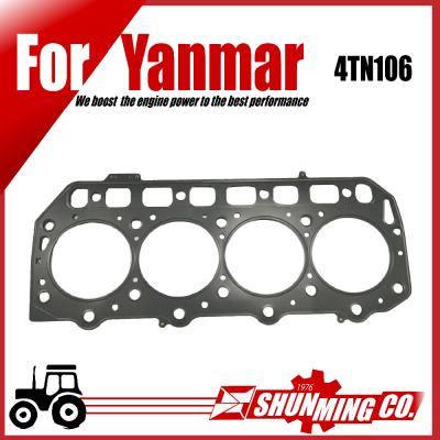 4TN106 steel cylinder head gasket for Yanmar diesel engine use